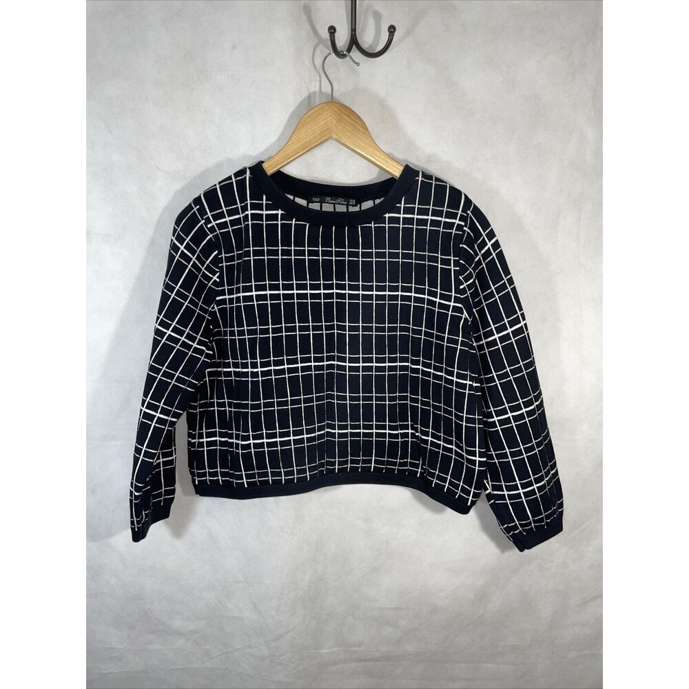 Lara Knit Crop Sweater Top Size M